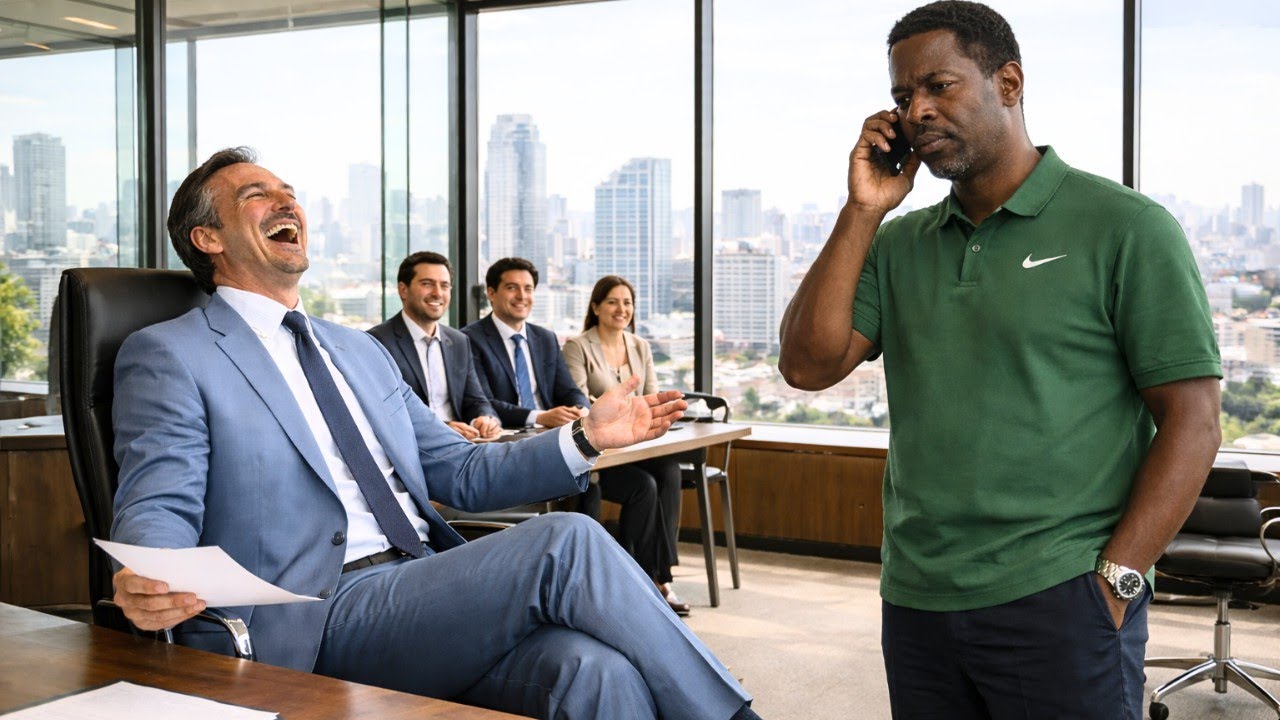 Liga pra quem você quiser. — Ele riu… até ouvir QUEM estava do outro lado da linha.