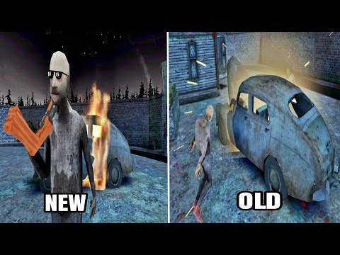 Granny 3 | Old Gameover Ending vs New Gameover Ending | Thug life Grandpa