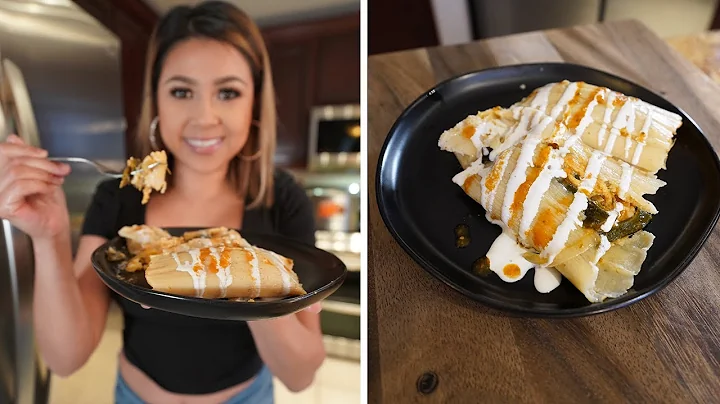 The EASIEST Way To Make Tamales | RAJAS CON QUESO ...