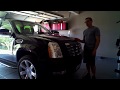 Escalade grille and bumper removal