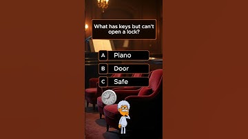 What has keys but can