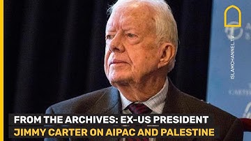 Former US President Jimmy Carter on AIPAC, Palestine and Israel