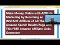 Make Money with Affiliate Marketing with This FREE Amazon Affiliate Links Generator by Rick Kirkham