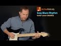 Easy Blues Guitar Lesson - Basic Rhythm - BLG005