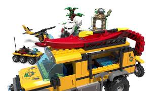 Конструктор Lego City Jungle Explorers 60161 База Исследователей Джунглей