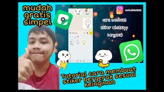 Cara membuat stiker bergerak di WA - Mudah dan Simpel screenshot 3