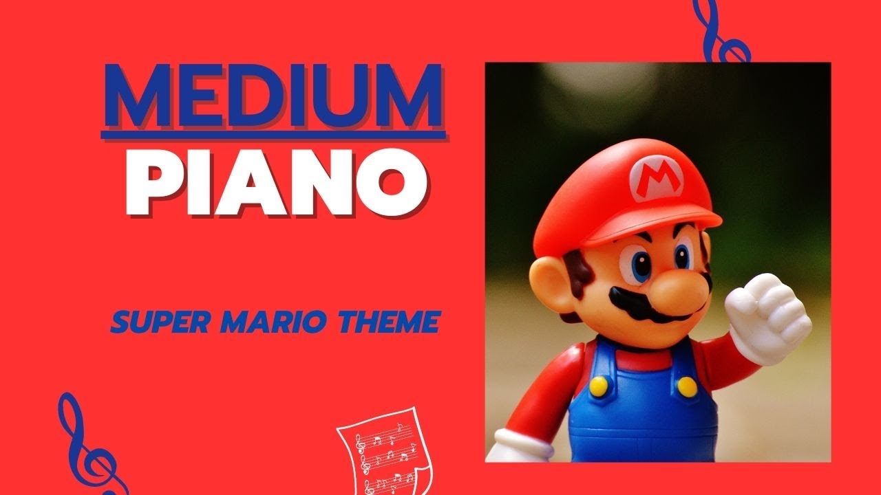 Super Mario Bros - Koji Kondo - Piano Sheet Music - YouTube