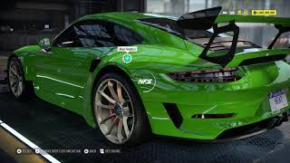 Need For Speed Heat (PC Customization Porsche GT3 RS)