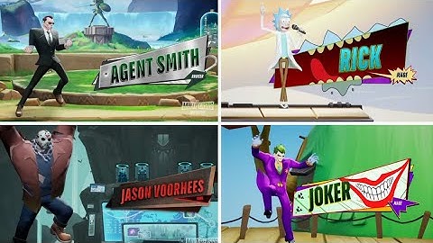 Multiversus All Character Reveal Trailers & Gameplay | 2021-2024 (Season 1)