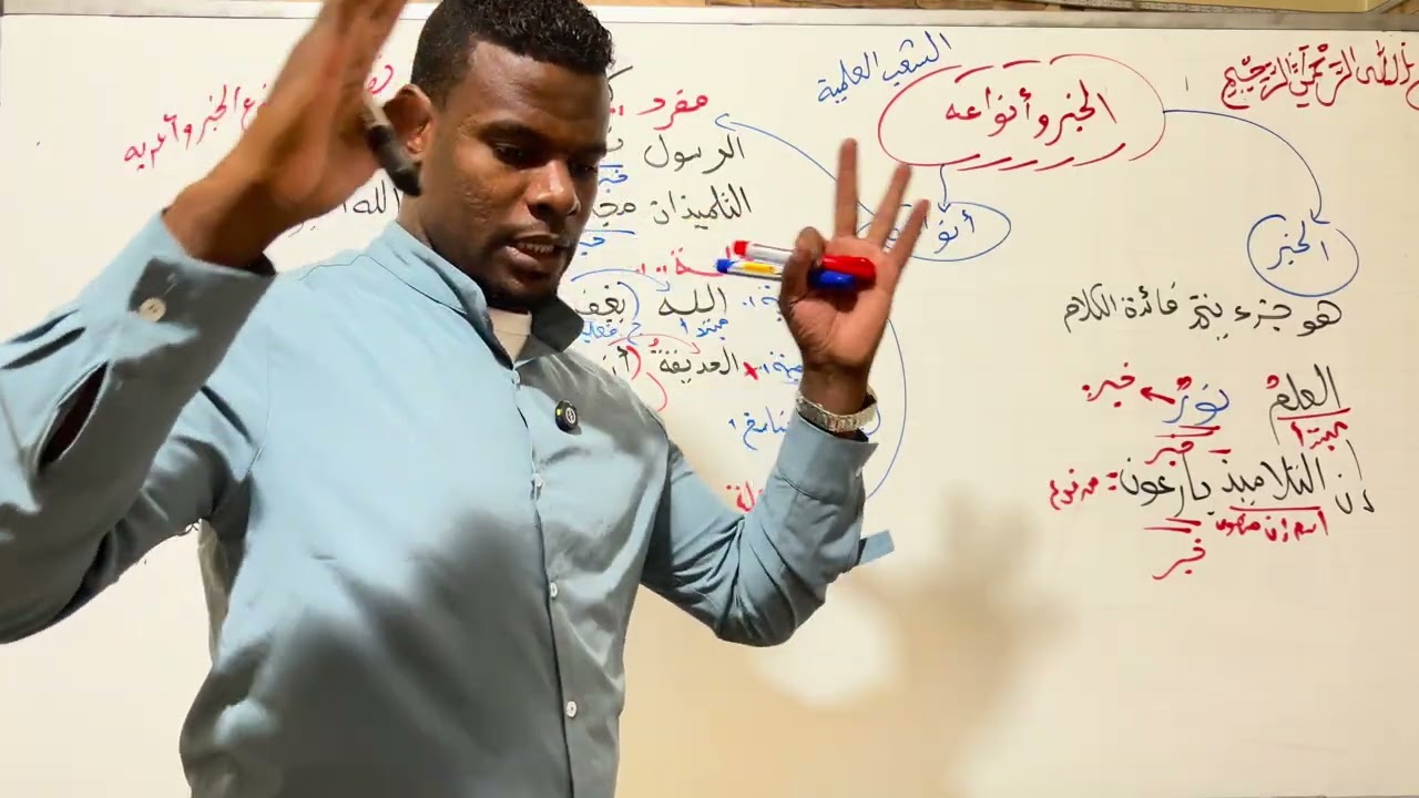 الدرس 01 بناء لغوي | شعب علمية | الخبر وأنواعه|#bac2026