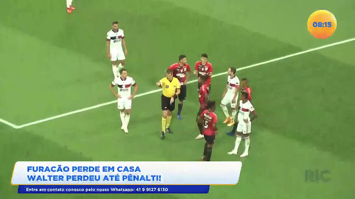 Furacão perde em casa, Walter perdeu até pênalti