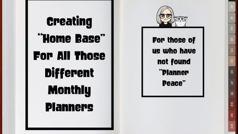 Using ZoomNotes- Creating “Home Base” For All Those Different Monthly Planners