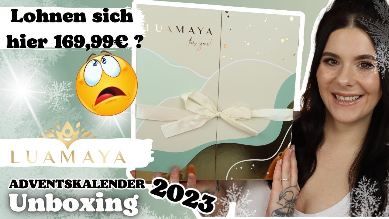 Lohnen sich 169,99€ ? 😲 Luamaya Schmuck Adventskalender 2023 UNBOXING