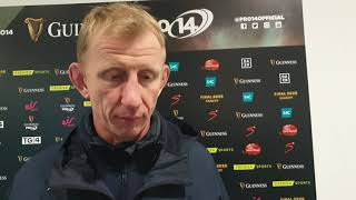 Information Glasgow 10 Leinster 23 | Leo Cullen post-match reaction Guide
