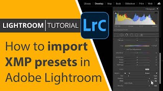 How to import XMP presets in Adobe Lightroom CC How to import XMP presets in Adobe Lightroom CC