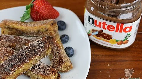 RECIPE: Nutella Stuffed French Toast Rolls