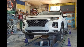 Кузовной ремонт Хюндай Санта Фе / Body repair Hyundai santa fe 2020