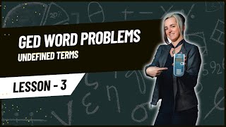 GED Word Problems: Dealing with Undefined (Black 3)