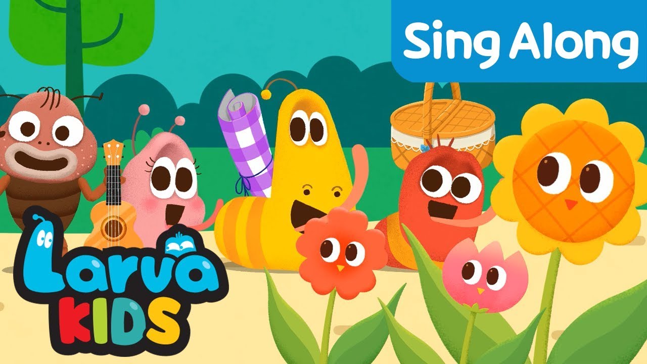 ⁣LET'S GO PICNIC | SING ALONG | SUPER BEST SONGS FOR KIDS | LARVA KIDS