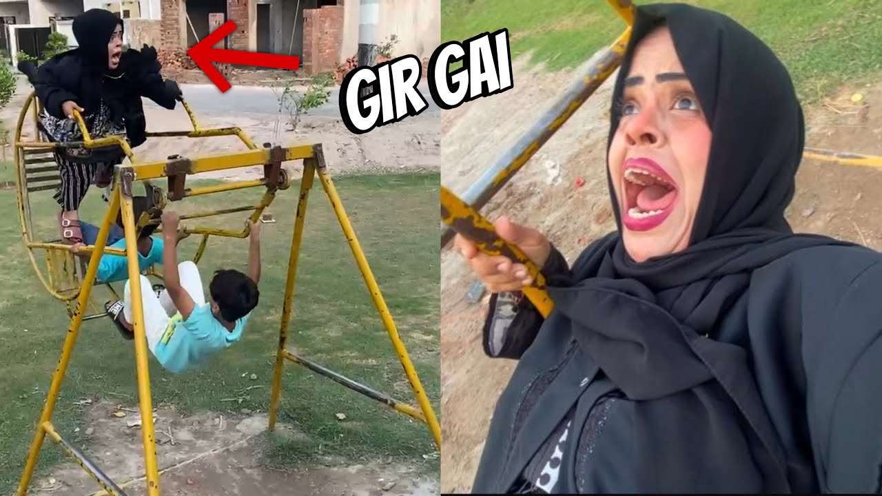Jhoolay Se GIr Gai 😱 boht bura haal | Sanober Choti Vlog