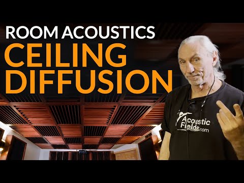 Ceiling Diffusion - www.AcousticFields.com