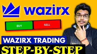 WazirX Trading Step-By-Step Tutorial for beginners | WazirX me trading kaise kare |