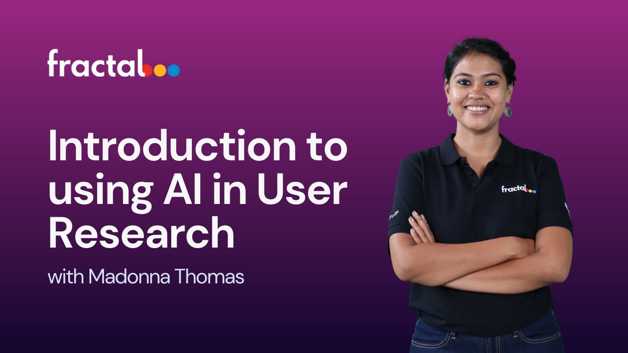 Introduction to using AI in User Research
