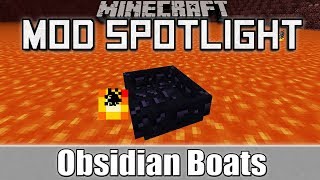 В центре внимания мод Minecraft: Обсидиановая лодка (1.7.2/1.6.4)