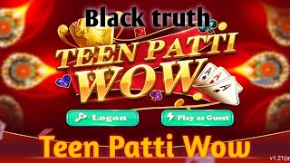 Black truth teen patti wow app screenshot 5