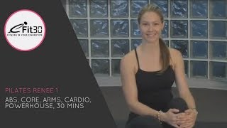 Pilates Renee Abs Core Arms Cardio Powerhouse 30 Mins