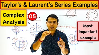 Taylor's and Laurent's Series Examples  (complex analysis)