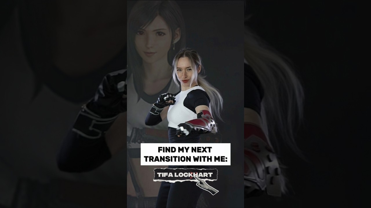TIFA LOCKHART | BTS: Help Me Pick the Best Transition💥 #bts #tifa #videogames #finalfantasy