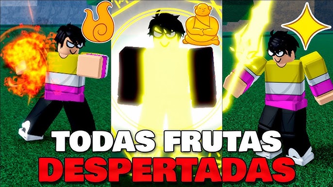 Despertei a FRUTA GELO TOTAL e fiquei mais forte no Blox Fruits do Roblox 