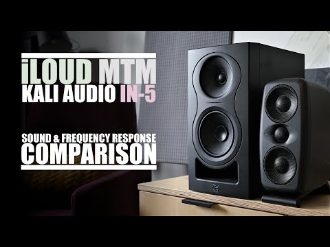 Kali Audio IN-5  vs  IK Multimedia iLoud MTM  ||  Sound & Frequency Response Comparison