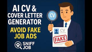 AI CV & Cover Letter Generator | Avoid Fake Job Ads | Best Tips for Job Seekers – Sniff Job screenshot 4