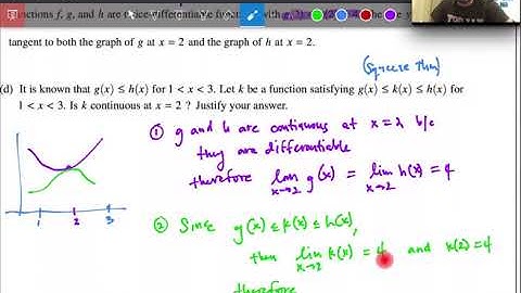 Unit 1 FRQ Packet Examples (AP Calculus AB/BC)