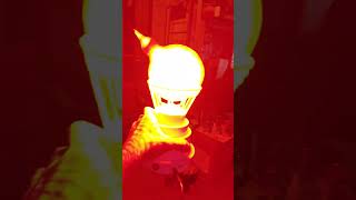 Neon Red BagelFlask