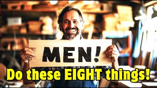 Men! Start doing THESE EIGHT THINGS to be effective!