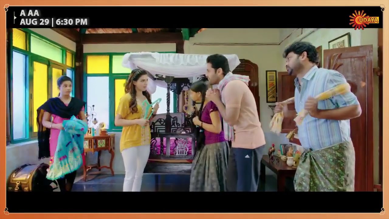 a Aa Kannada dubbing movie telecasting on Saturday premium on Udaya TV on  6.30pm