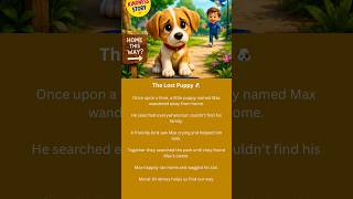 The Lost Puppy | Short Story for Kids | Heartwarming Moral Story About Kindness