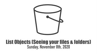 List Objects (Seeing your files and folders)