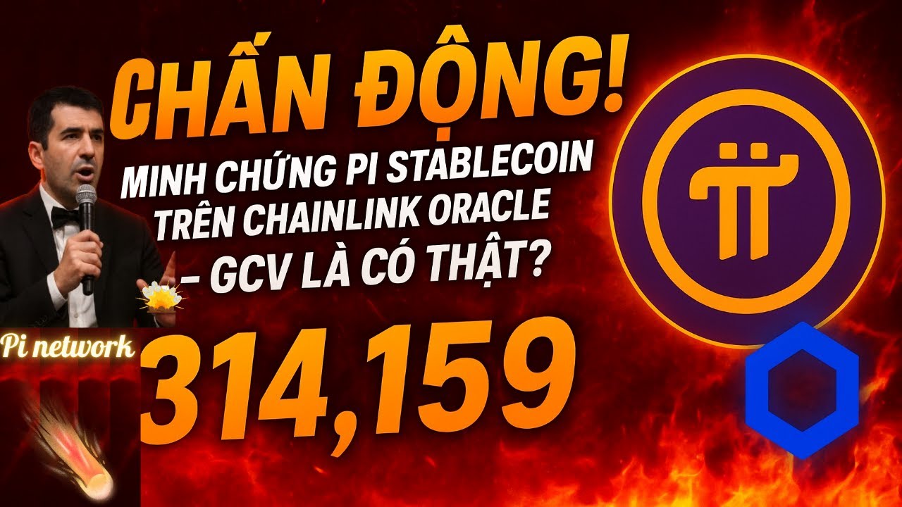 Chấn Động! Minh Chứng Pi Stablecoin Trên Chainlink Oracle – GCV Là Có Thật?