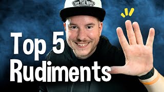 Diese 5 Rudiments solltest du drauf haben! ( Nützlich für Grooves, Fills & Handtechnik )