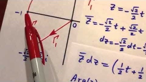 Complex Integral 15 Parametrized Example Part 3