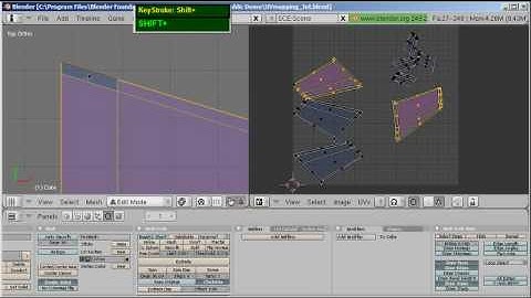 Blender UV Texture Assignment for Simple Jet Plane model Part 1 of 2