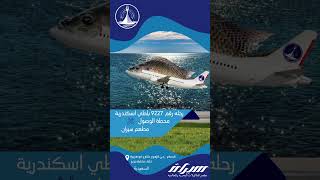 رحلة رقم 9227 بلطي اسكندرية محطة الوصول 🛬 مطعم سيران