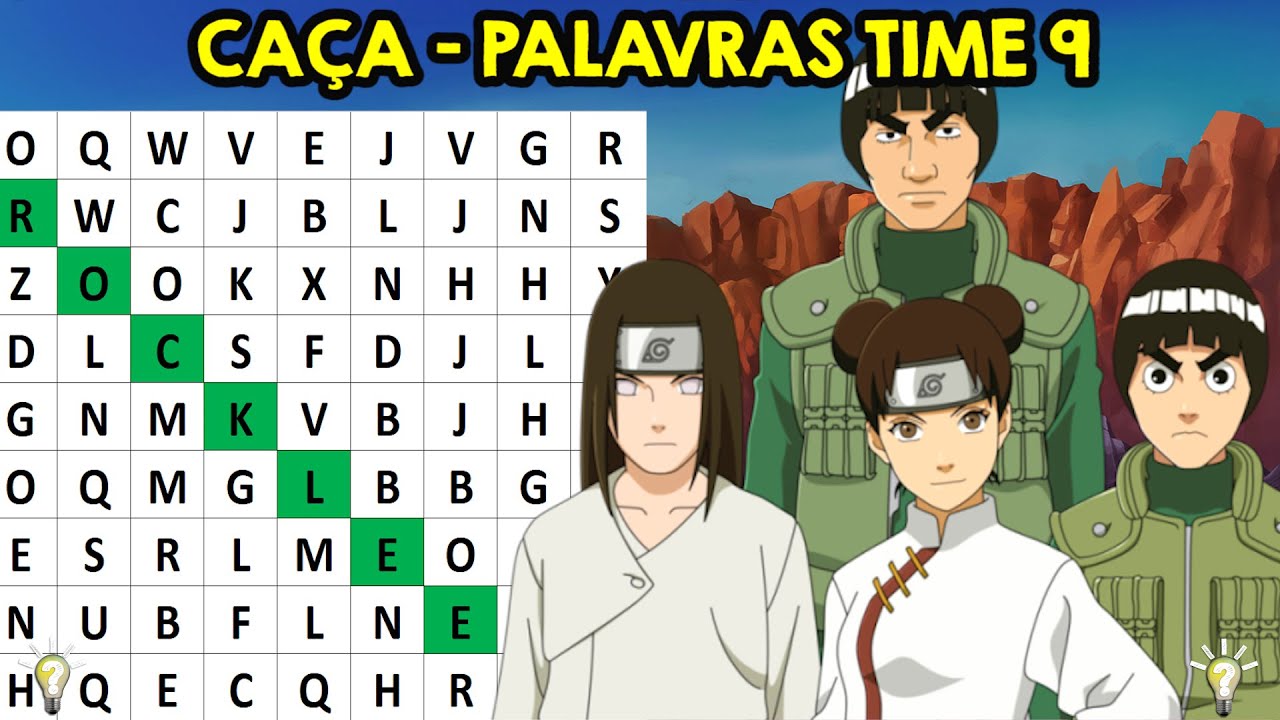 AKATSUKI WORD HUNTING - GUESS THE AKATSUKI CHARACTER NAMES - NARUTO QUIZ  AKATSUKI 