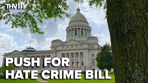 Bipartisan lawmakers join Gov. Hutchinson in pushing Arkansas hate crime bill