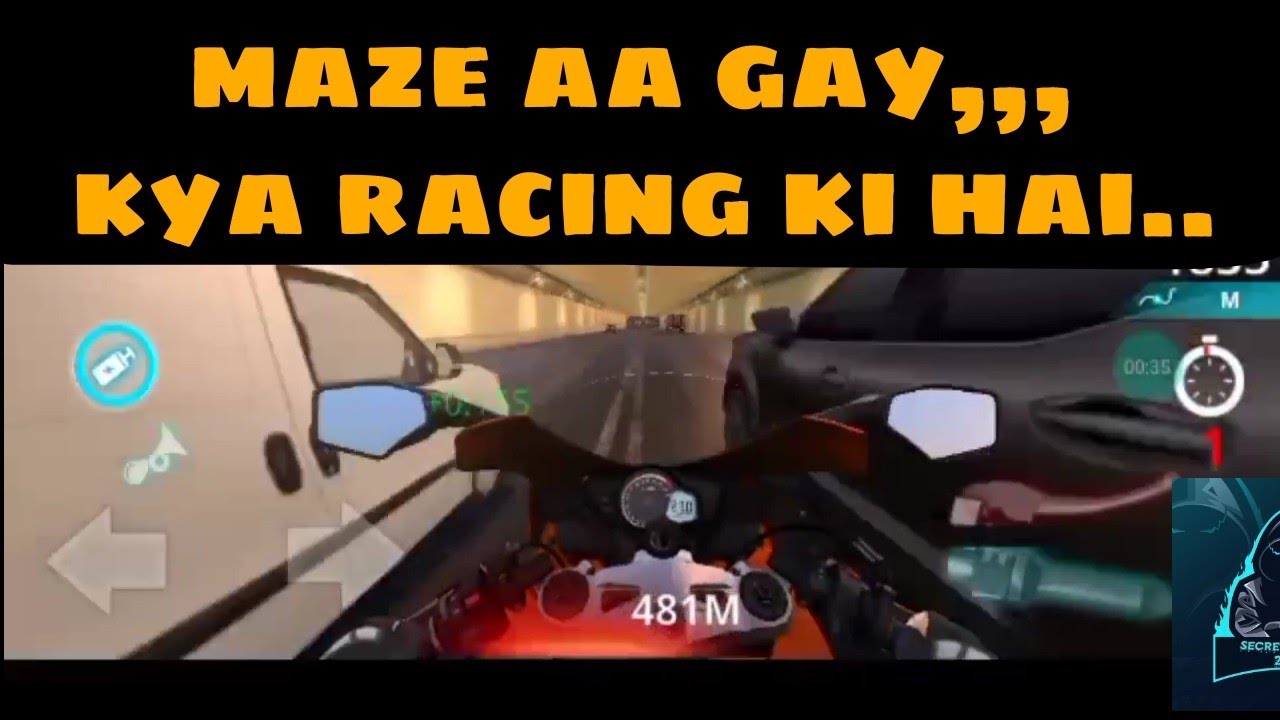 maze aa gay kya racing hai | racing bike | motorbike | secret gamer2021| full speed racing | 