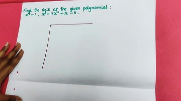 GCD And LCM Of Polynomials || Algebra